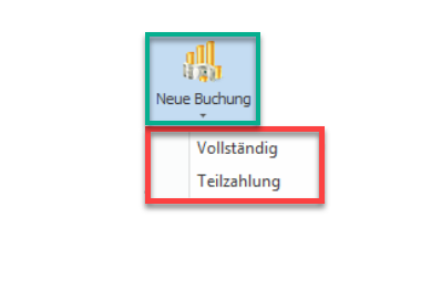 Zahlung verbuchen