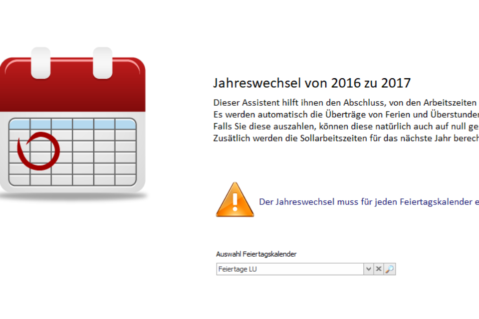 Jahreswechsel