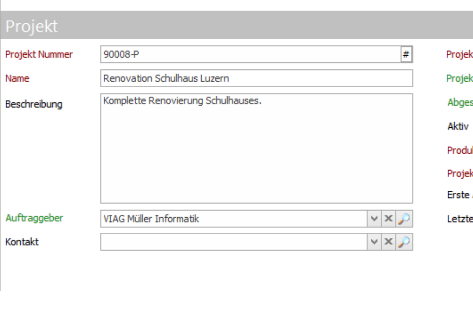 Projekt erstellen